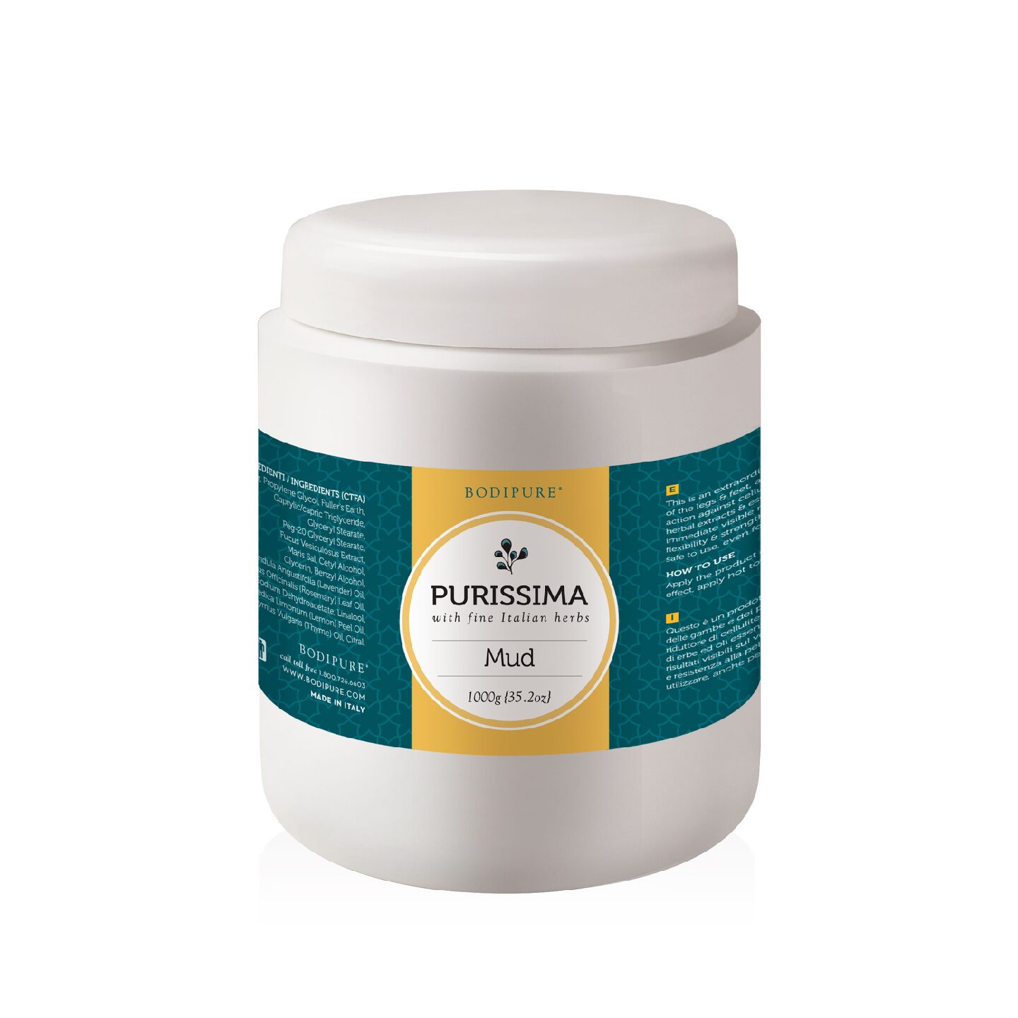 Purissima Organic Mud - 1000g