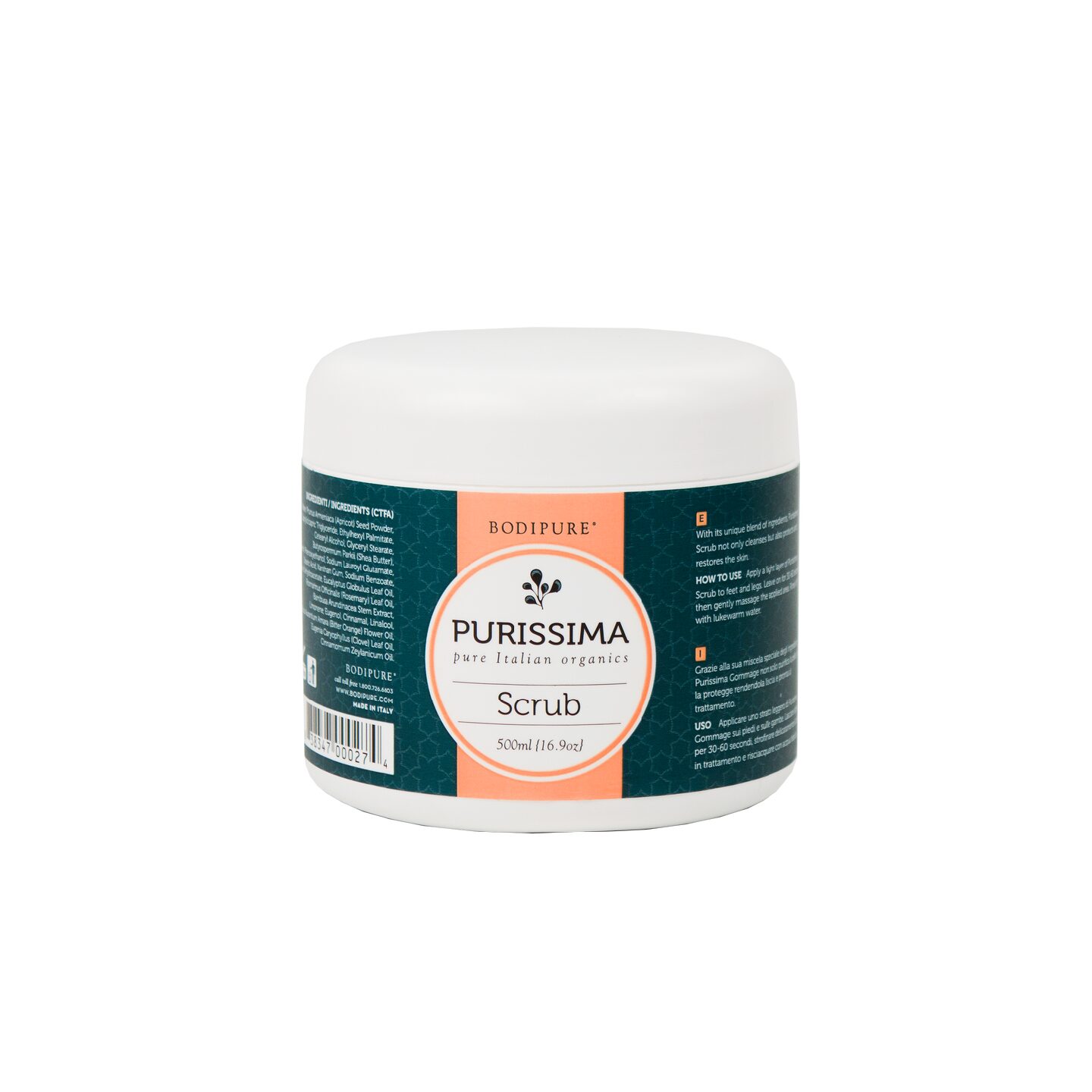 Purissima Organic Scrub - 500ml