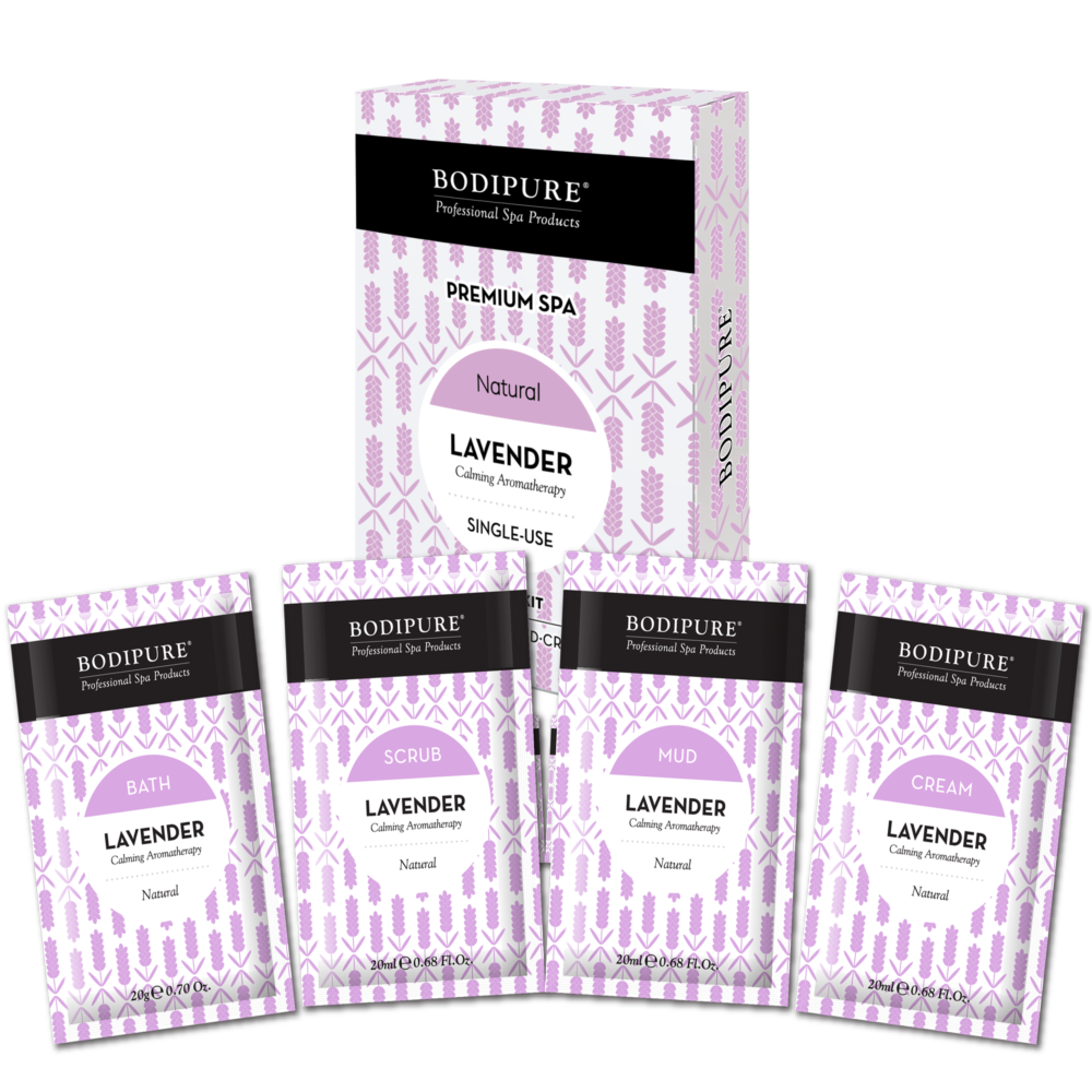 Lavender Single-Use 4-Step Kit