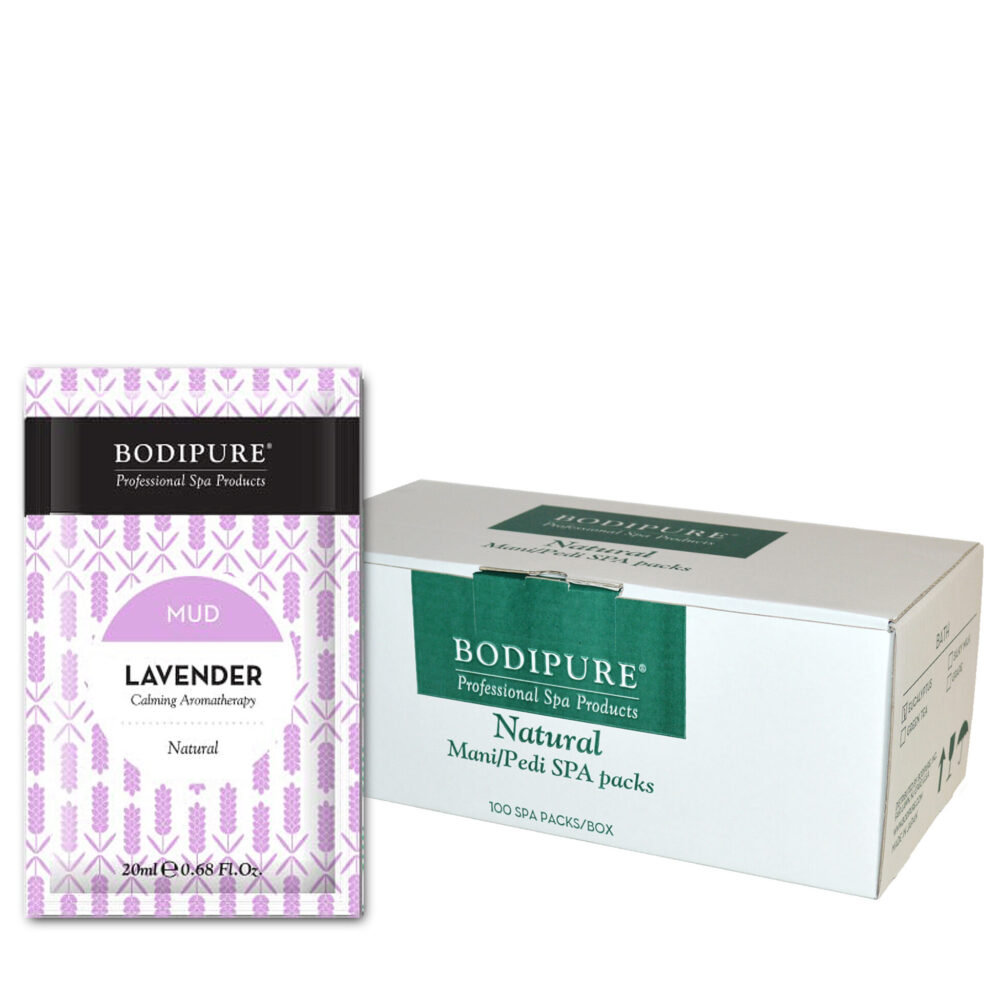 Lavender Body Mud- Single-Use 100 packs
