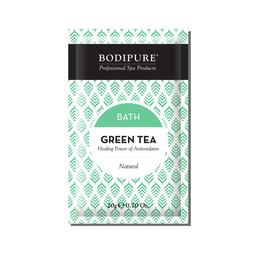 Green Tea Body Bathsingle use 100 packs Bodipure Professional Spa