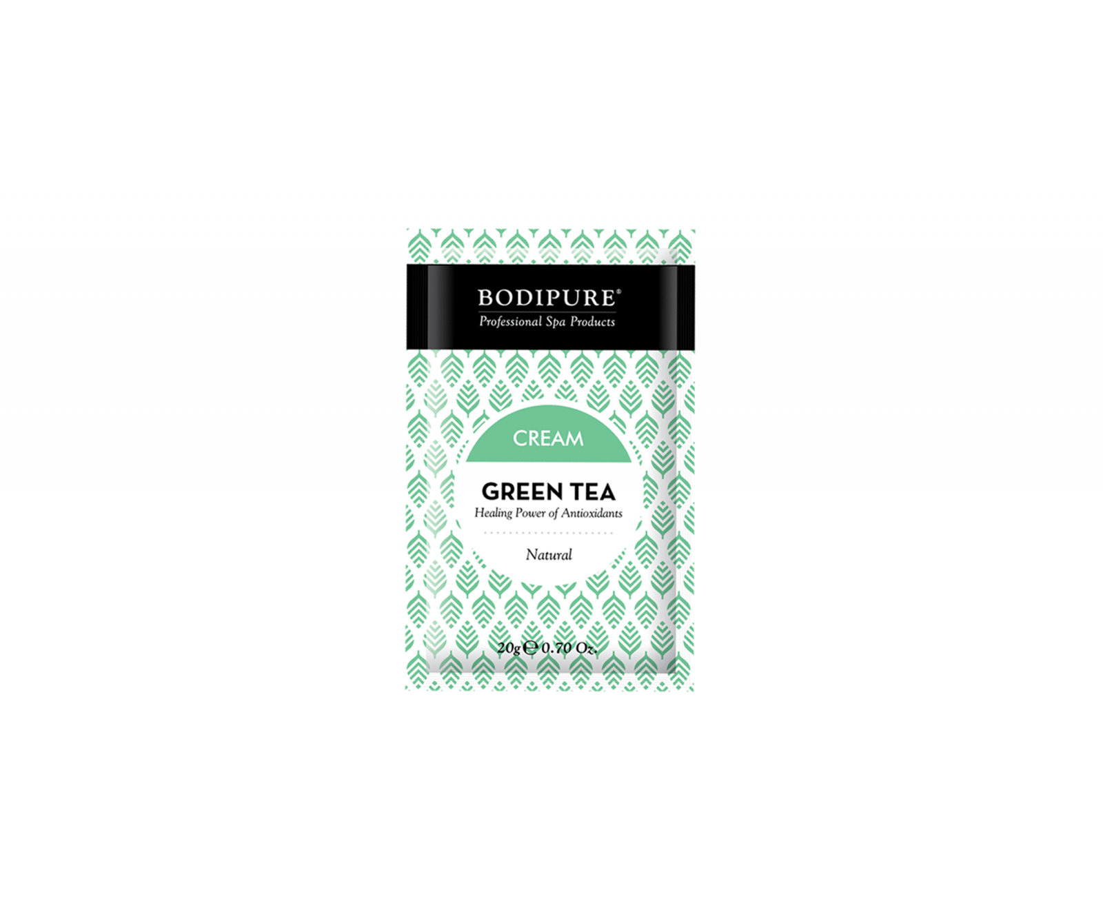 Green Tea Massage Creamsingle use 100 packs Bodipure Professional Spa