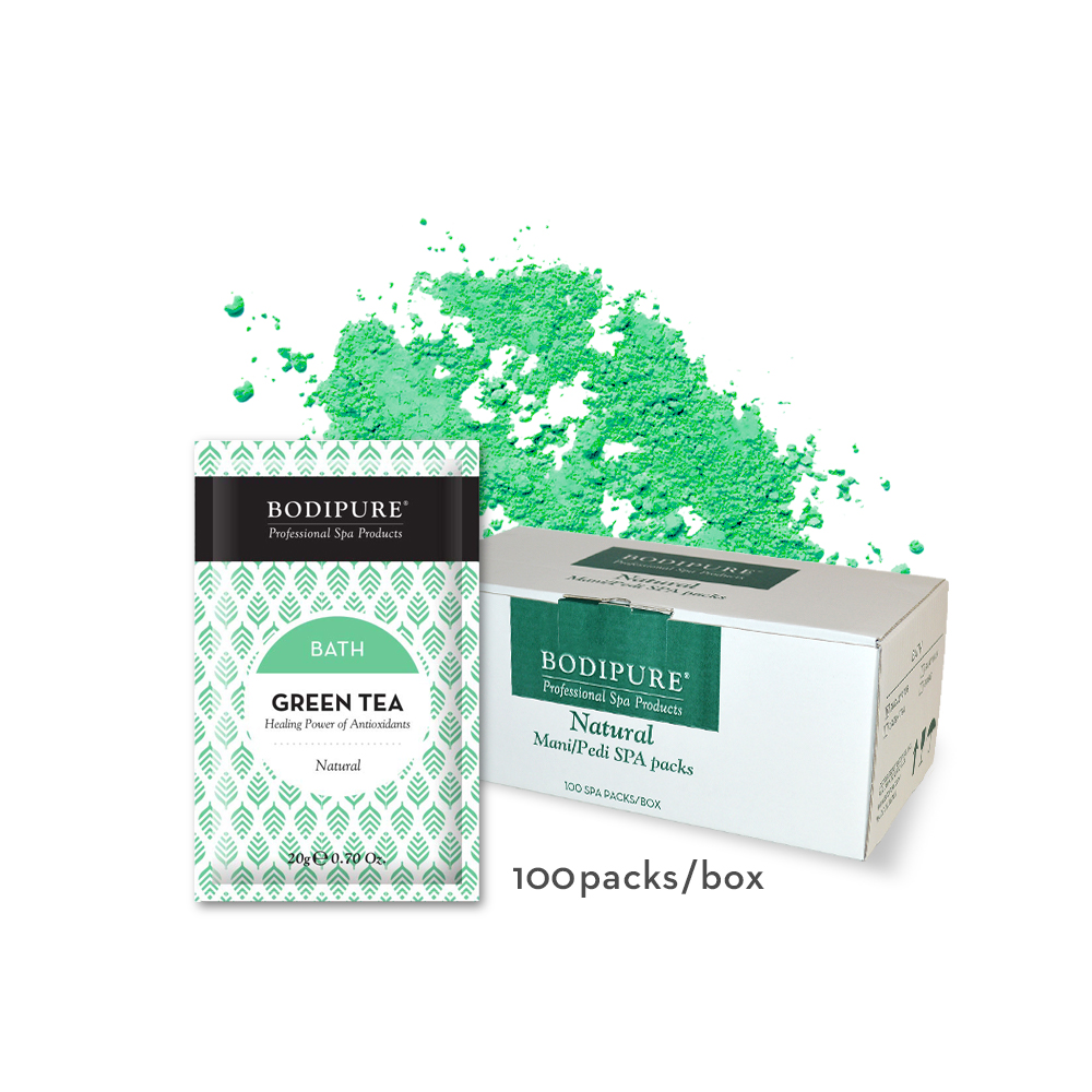 Green Tea Body Bath - Single-Use 100 packs