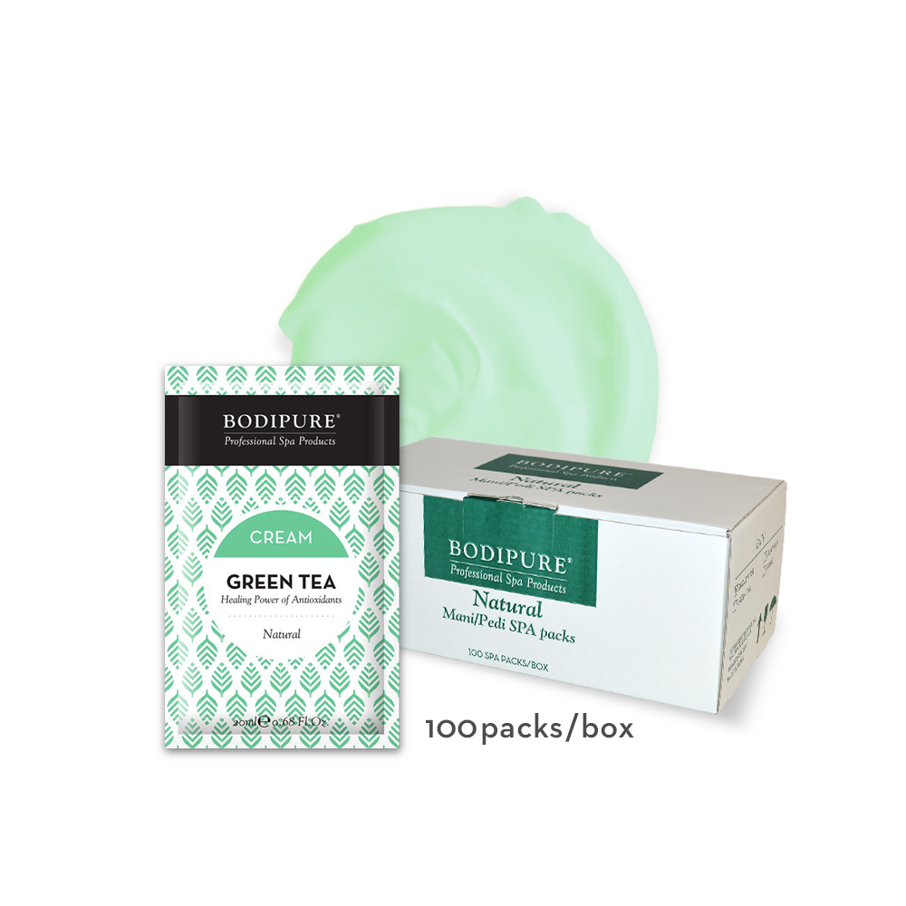 Green Tea Massage Cream- Single-Use 100 packs