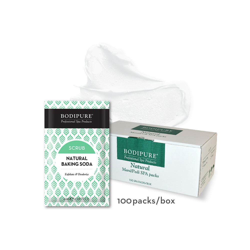 Green Tea Body Scrub - Single-Use 100 packs
