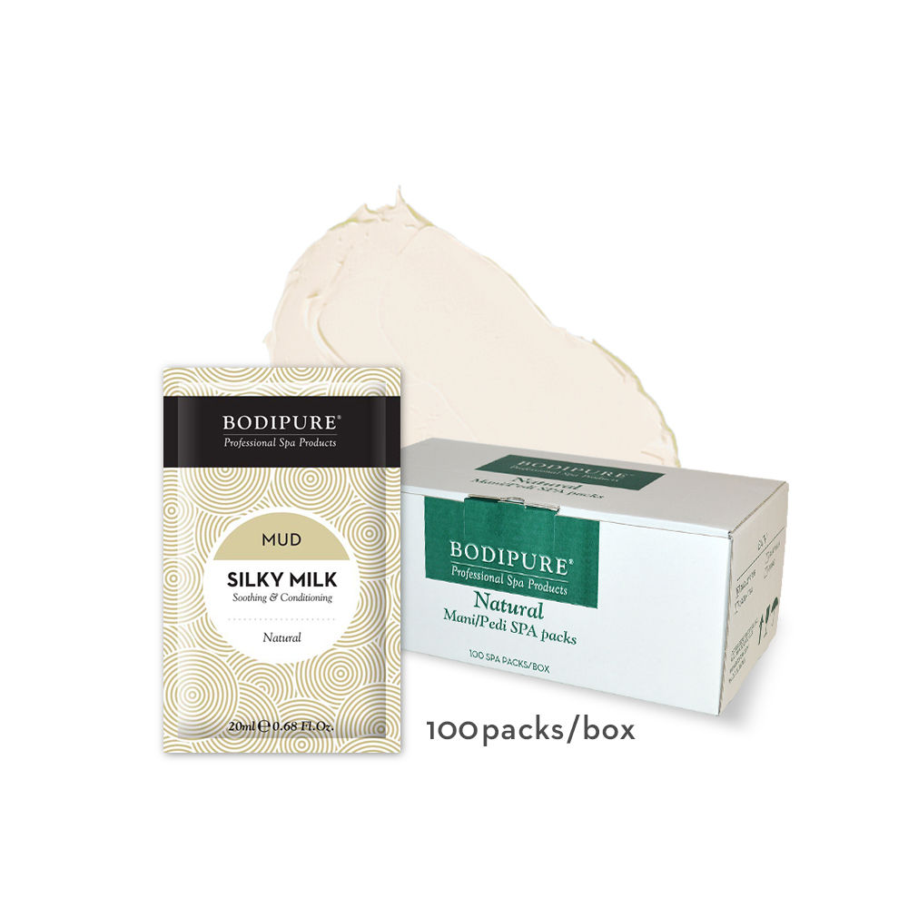 Silky Milk Body Mud- Single-Use 100 packs