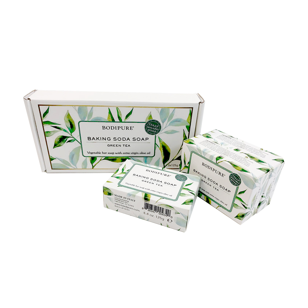 Baking Soda Green Tea Soap - 3 pk