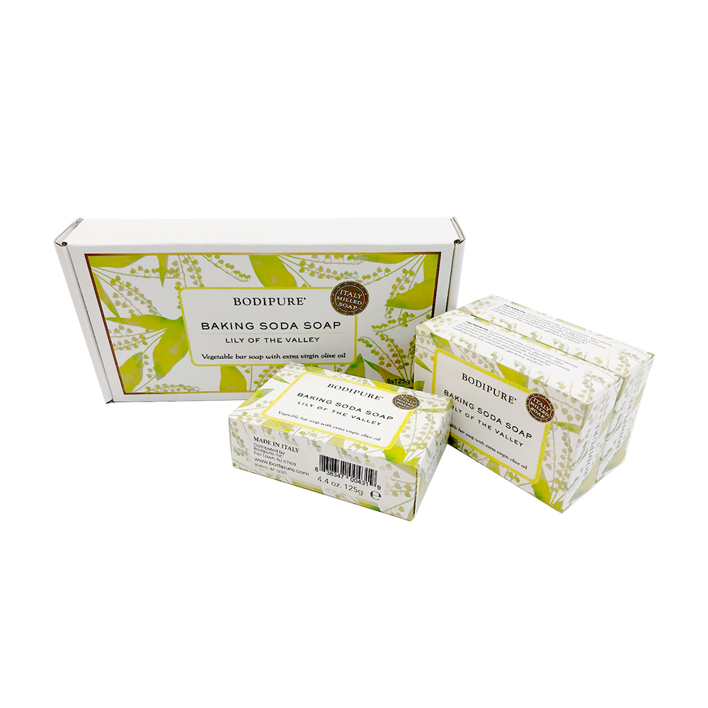 Baking Soda Lily of The Valley Soap - 3 pk