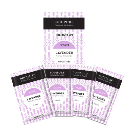 Lavender Single-Use 4-Step Kit